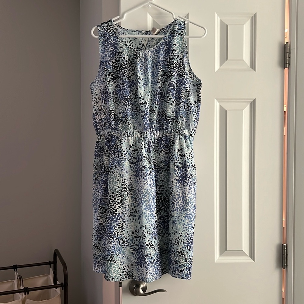 Loft blue dress
